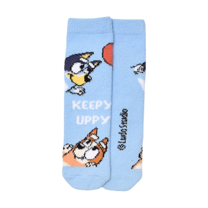 Kids' Bluey 7 Days of Cozy Christmas Crew Socks - S/M