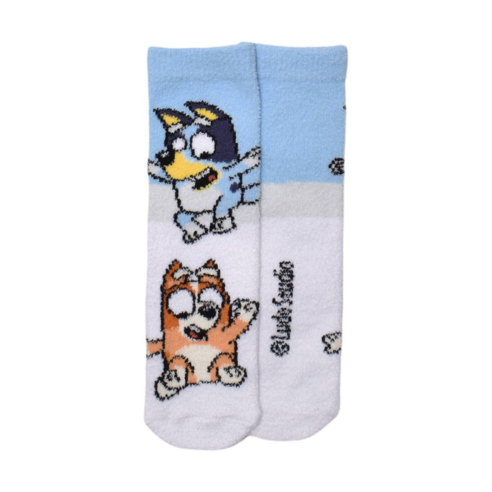 Kids' Bluey 7 Days of Cozy Christmas Crew Socks - S/M