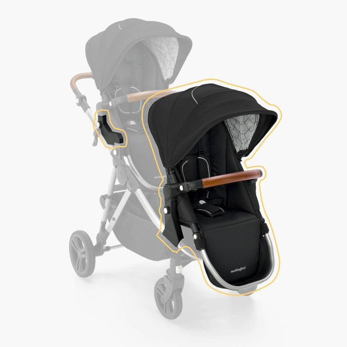 Mockingbird 2nd Seat Kit 2.0 - Black Windowpane (LOCAL PICKUP ONLY)