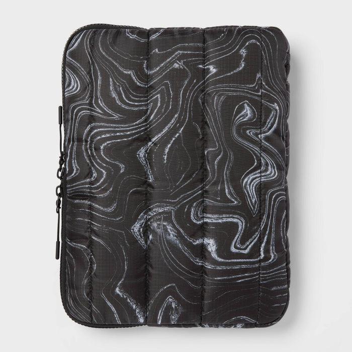 15" Laptop Sleeve - heyday Black & White Agate