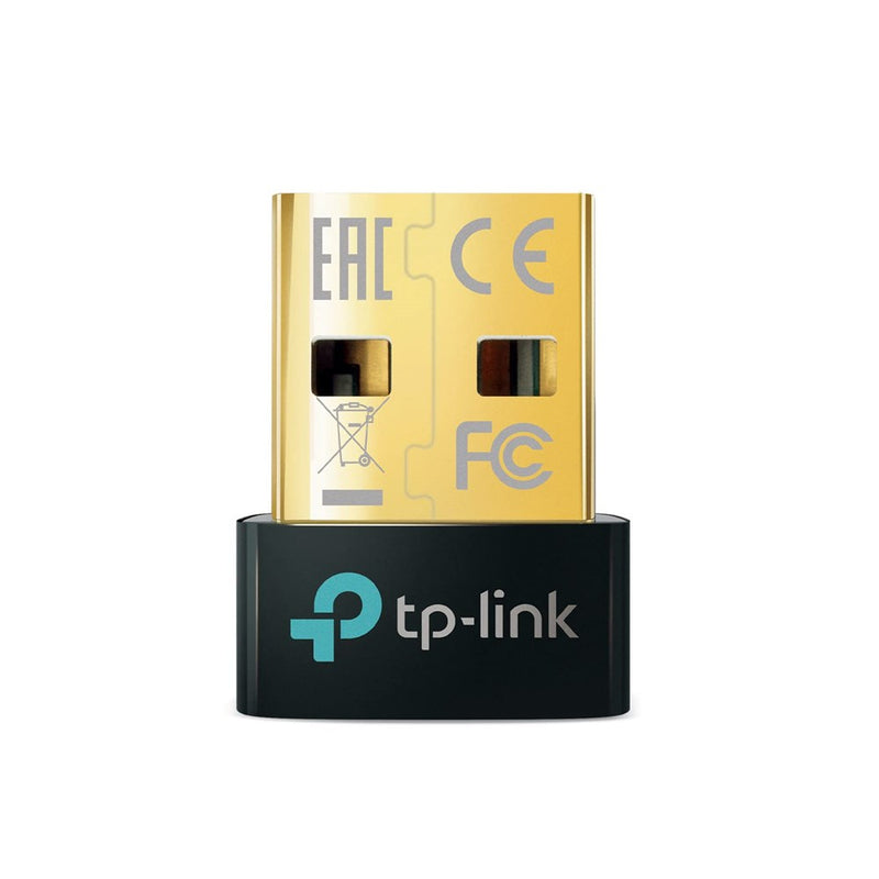 TP-Link USB Bluetooth Adapter For PC, Bluetooth 5.0/5.3 Dongle Receiver, Plug And Play, Nano Design, EDR & BLE, Supports Windows 11/10/8.1/7 For Desktop, Laptop, PS5/PS4/Xbox Controller (UB500)