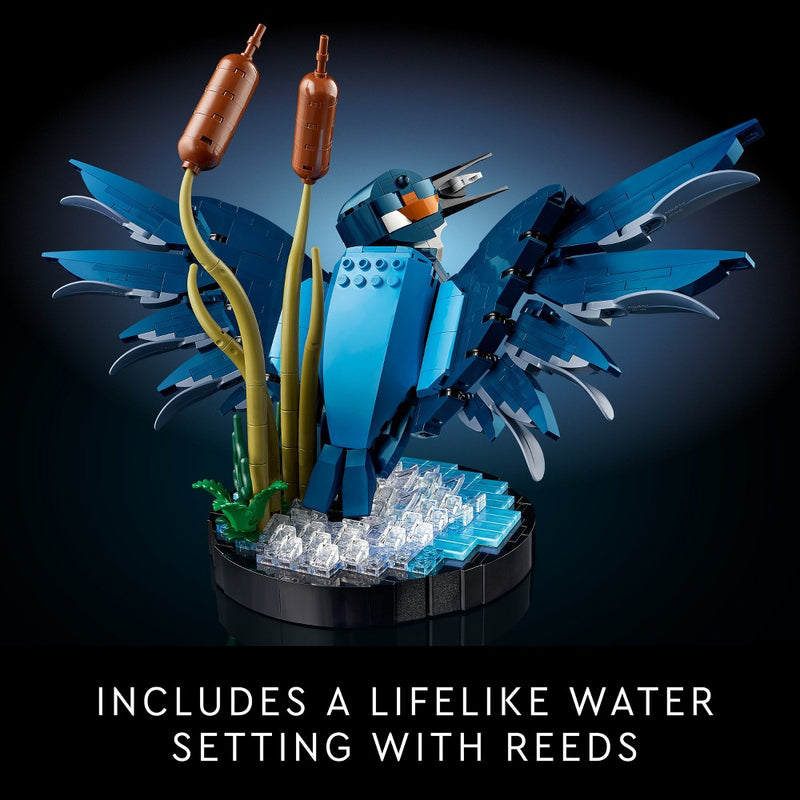 LEGO Icons Kingfisher Bird Building Set for Build and Display 10331