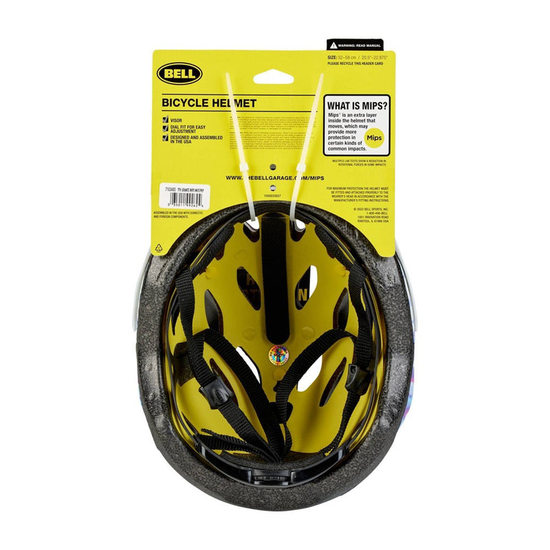 Bell Granite MIPS Youth Bike Helmet - Purple/White