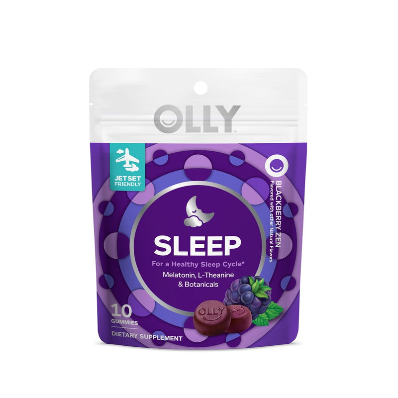 OLLY 3mg Melatonin Sleep Gummies - Blackberry Zen - 10ct
