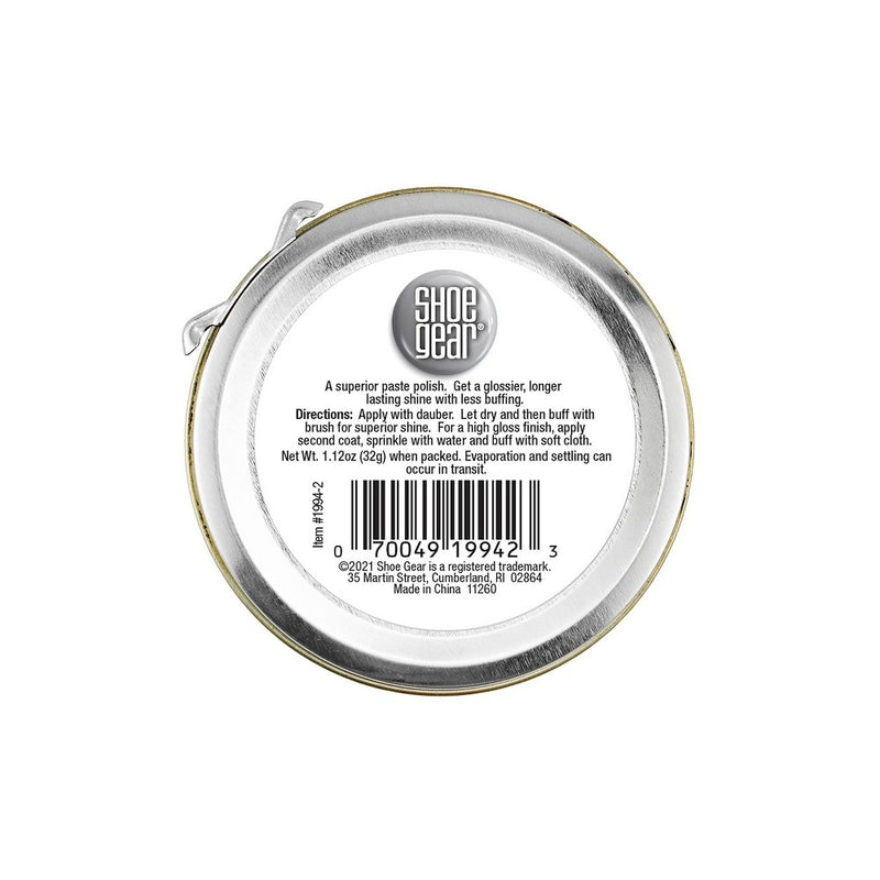 Shoe Gear Polish Paste - Brown 1.12oz