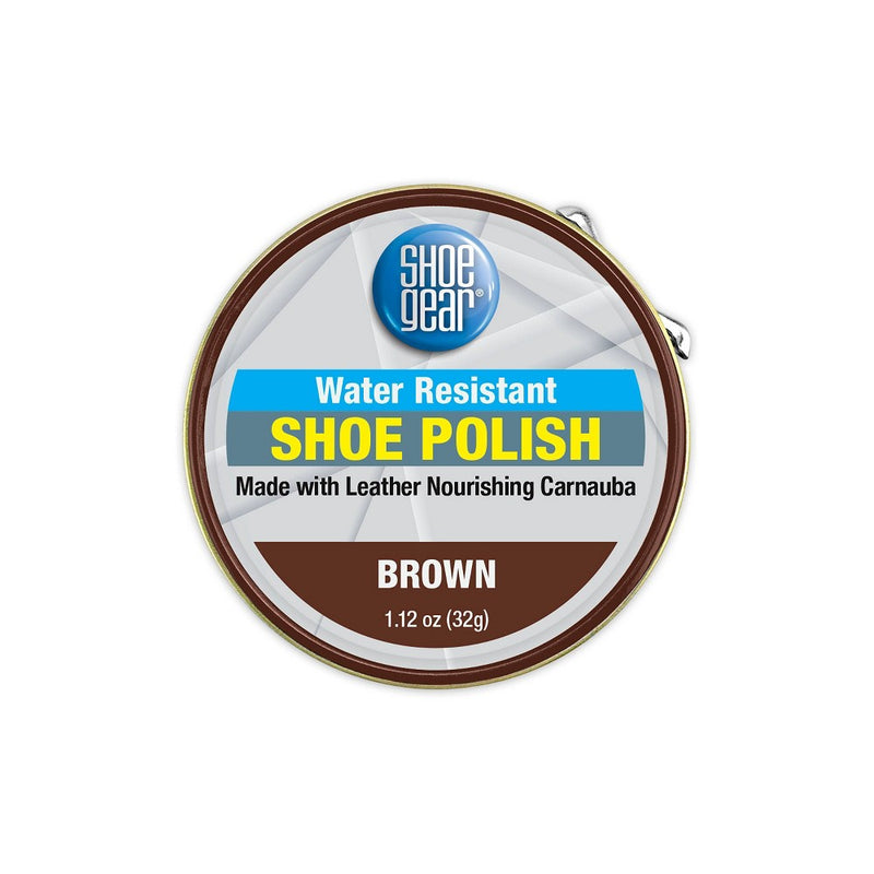 Shoe Gear Polish Paste - Brown 1.12oz