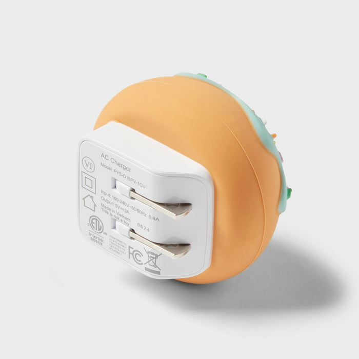 Single Port USB-C Wall Charger - heyday Doughnut