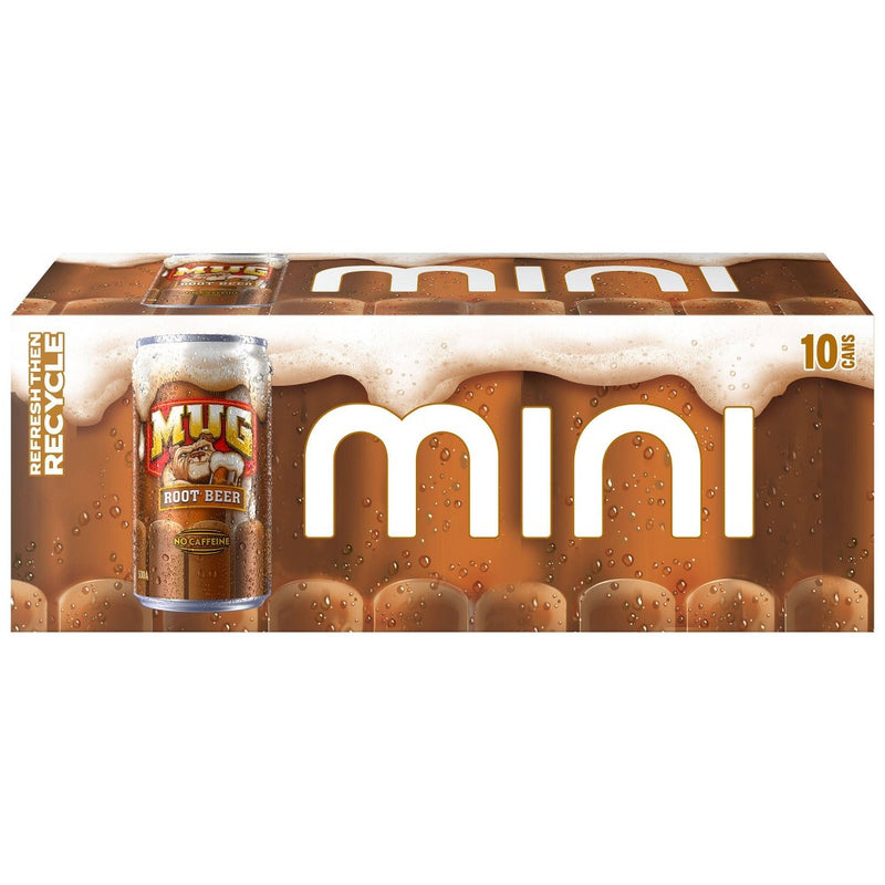Mug Root Beer - 10pk/7.5 fl oz Mini Cans