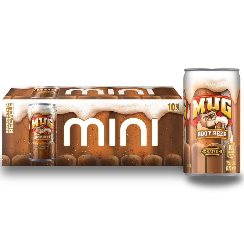 Mug Root Beer - 10pk/7.5 fl oz Mini Cans