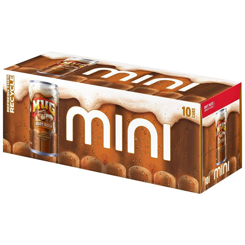 Mug Root Beer - 10pk/7.5 fl oz Mini Cans