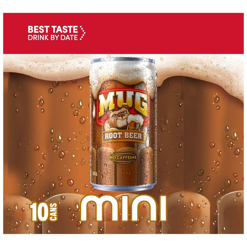 Mug Root Beer - 10pk/7.5 fl oz Mini Cans