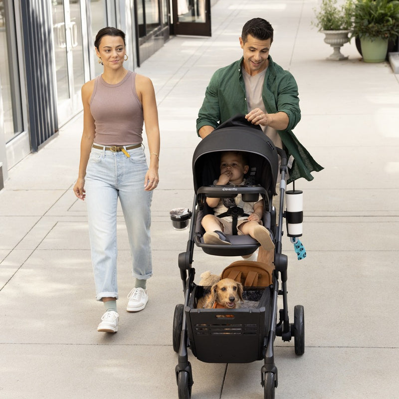 Evenflo Pivot Troop Companion Double Companion Modular Travel System - Rhodesboro Black (LOCAL PICKUP ONLY)