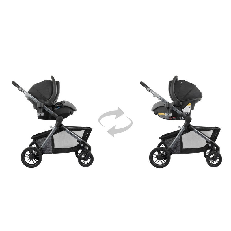 Evenflo Pivot Troop Companion Double Companion Modular Travel System - Rhodesboro Black (LOCAL PICKUP ONLY)