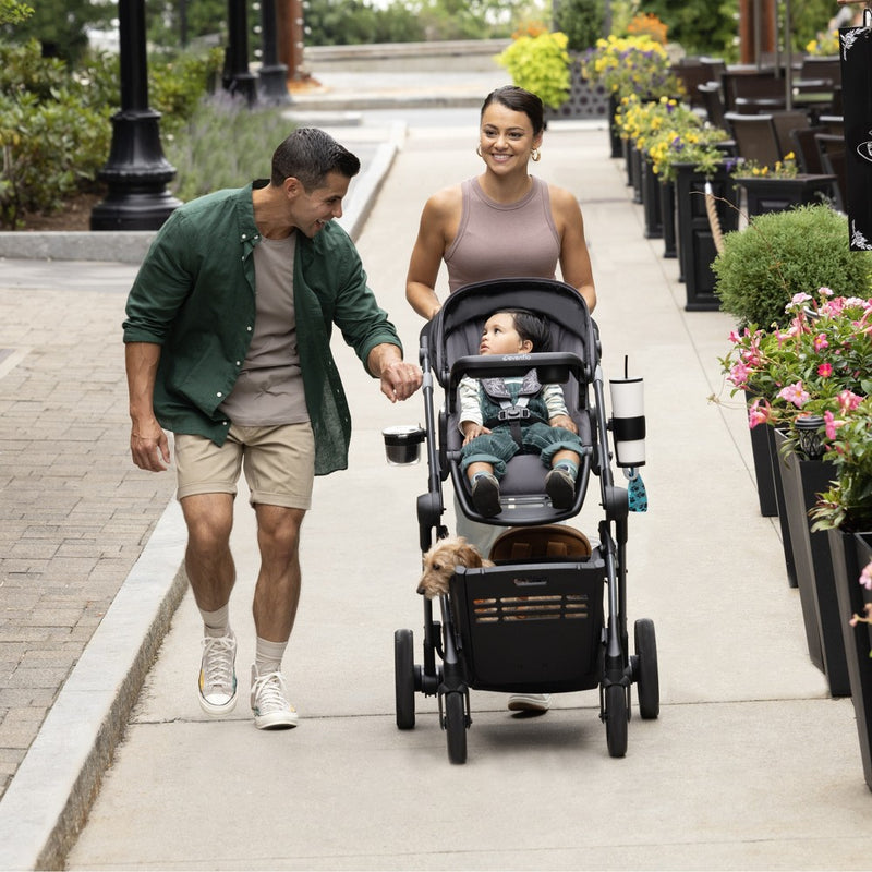 Evenflo Pivot Troop Companion Double Companion Modular Travel System - Rhodesboro Black (LOCAL PICKUP ONLY)