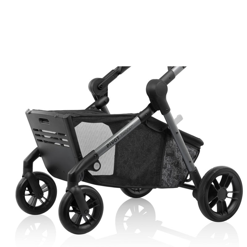 Evenflo Pivot Troop Companion Double Companion Modular Travel System - Rhodesboro Black (LOCAL PICKUP ONLY)