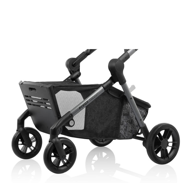 Evenflo Pivot Troop Companion Double Companion Modular Travel System - Rhodesboro Black (LOCAL PICKUP ONLY)