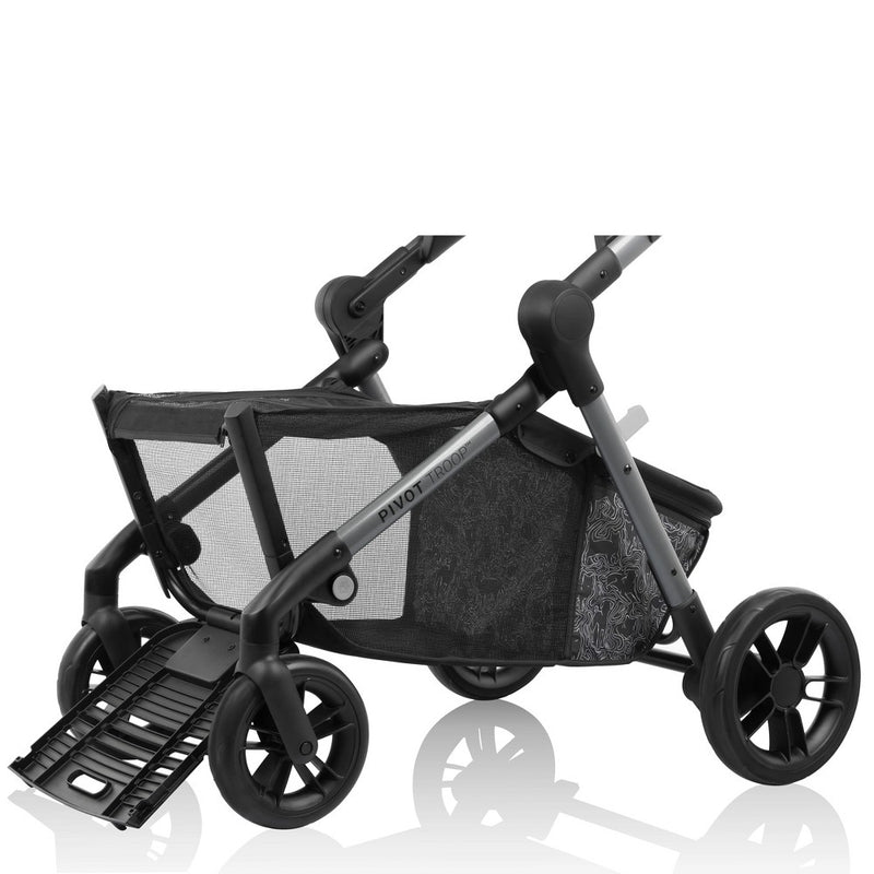 Evenflo Pivot Troop Companion Double Companion Modular Travel System - Rhodesboro Black (LOCAL PICKUP ONLY)