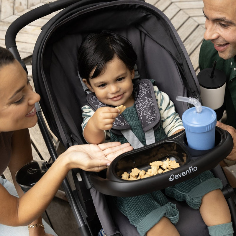 Evenflo Pivot Troop Companion Double Companion Modular Travel System - Rhodesboro Black (LOCAL PICKUP ONLY)