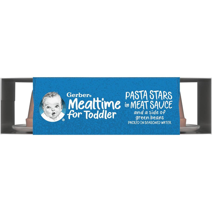 Gerber Lil' Entrees Pasta Stars in Meat Sauce with Green Beans - 6.8oz