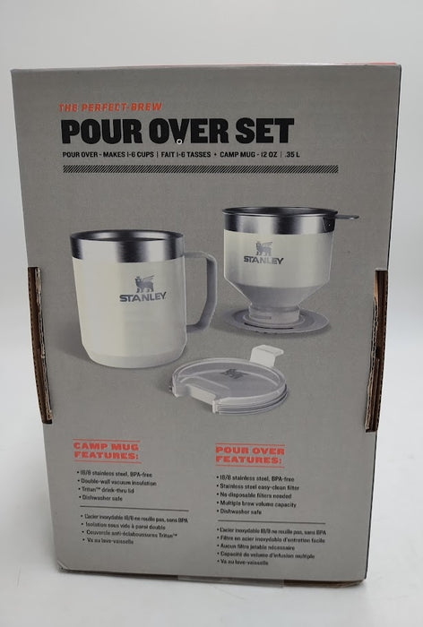 12oz Stanley The Perfect-Brew Pour Over Set Cream Gloss