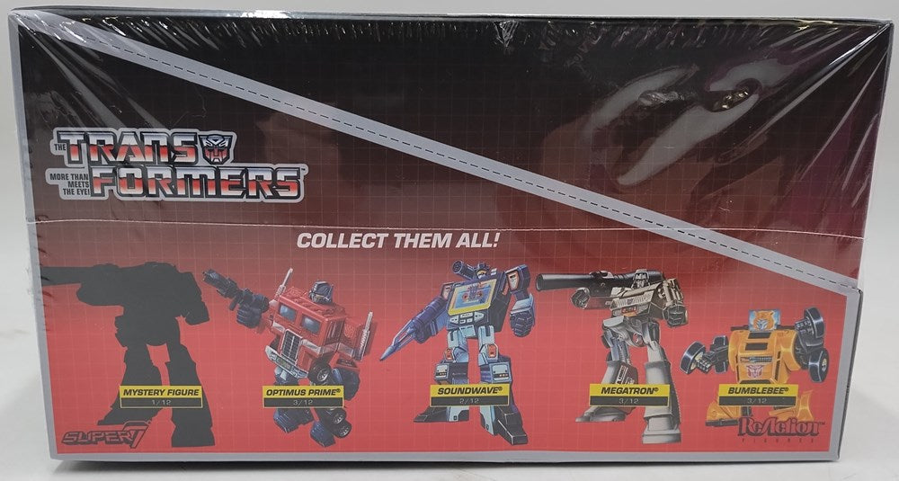Transformers Super 7 ReAction Blind Box Case Of 12