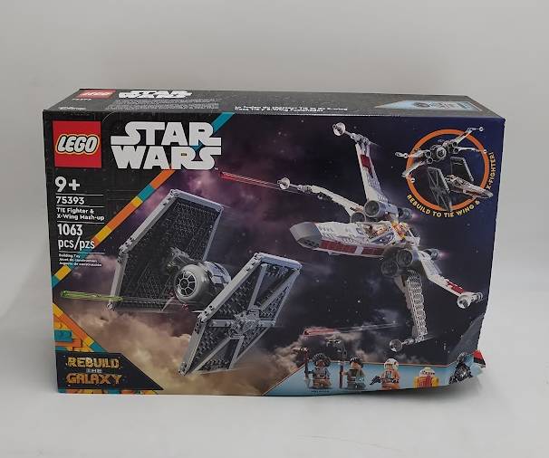LEGO Star Wars TIE Fighter & X-Wing Mash-up Building Set 75393 SEE DETAILS