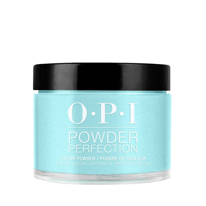 OPI Powder Perfection I’M Yacht Leaving? | Opaque Green Green Crème Nail Dipping Powder | Summer Make The Rules Collection