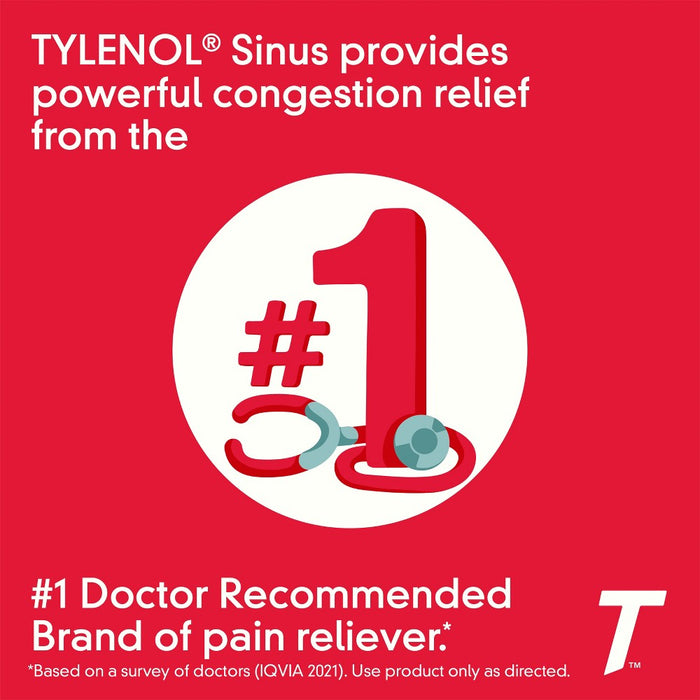 Tylenol Acetaminophen Sinus + Headache Caplets - 24ct
