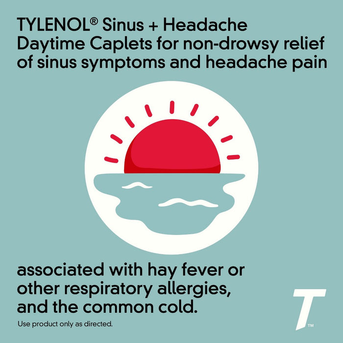 Tylenol Acetaminophen Sinus + Headache Caplets - 24ct
