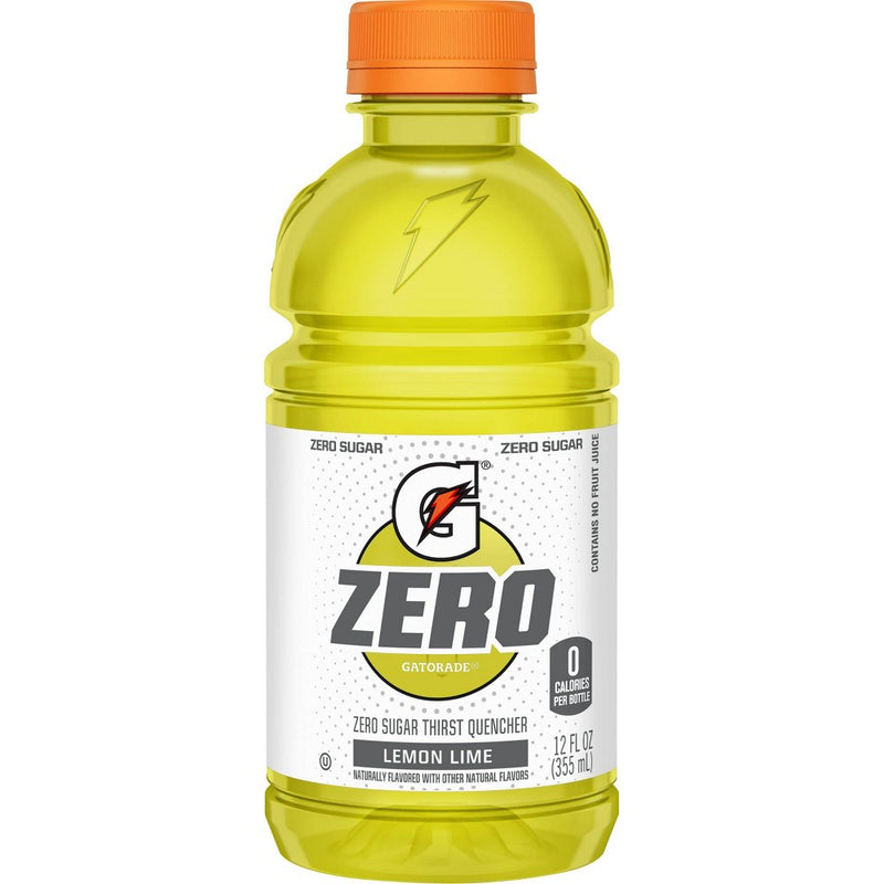 Gatorade G Zero Lemon Lime Sports Drink - 12pk/12 fl oz Bottles (LOCAL PICKUP ONLY)
