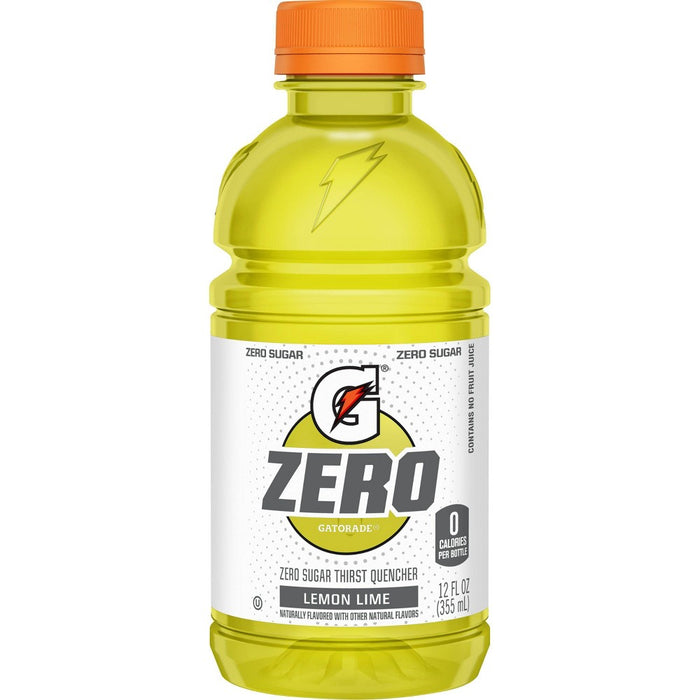 Gatorade G Zero Lemon Lime Sports Drink - 12pk/12 fl oz Bottles (LOCAL PICKUP ONLY)