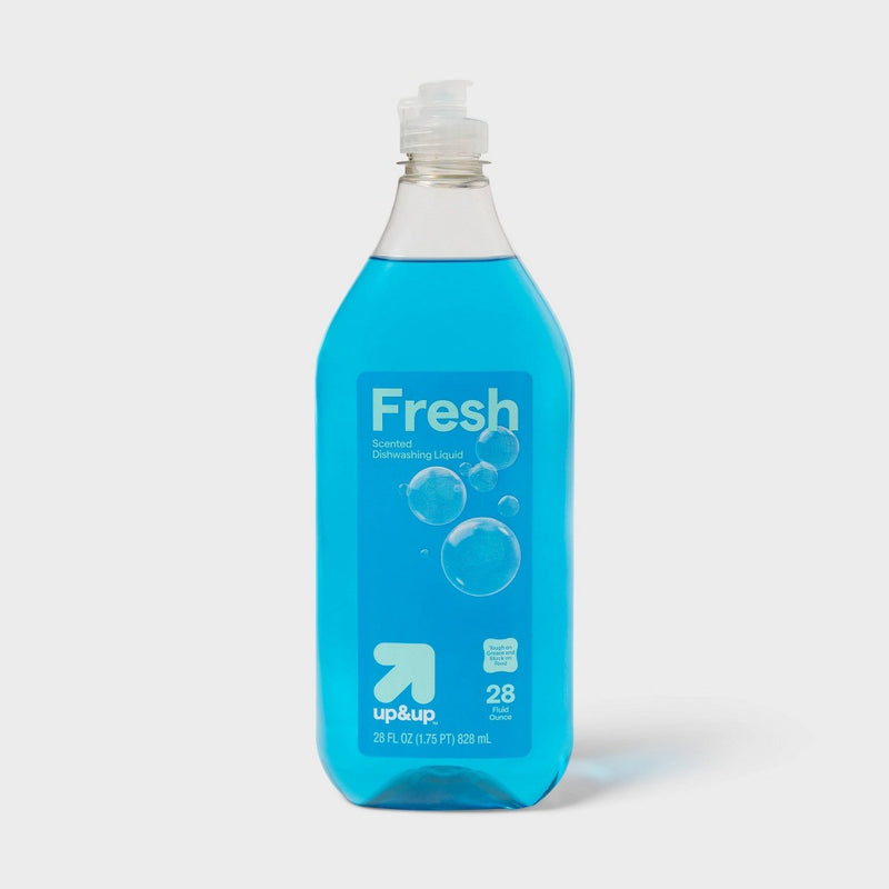 Liquid Dishwashing Soap - Fresh - 28 fl oz - up&up