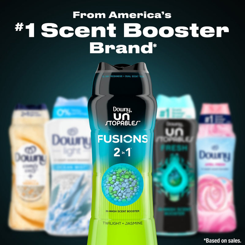Downy Unstopables Fusions Twilight + Jasmine Laundry Additive Beads - 21.1oz