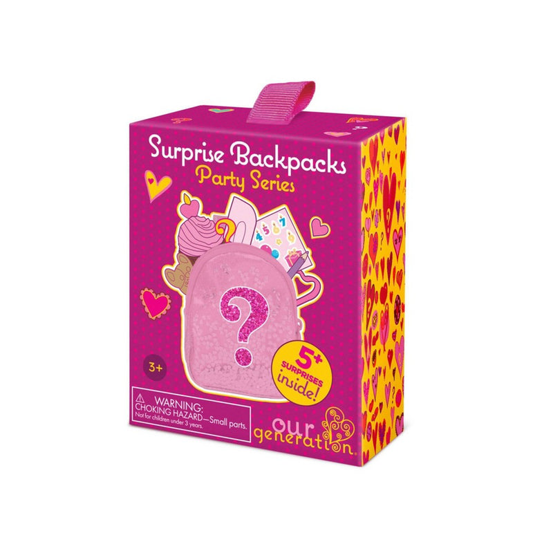 Our Generation Surprise Backpack Party Series - 1 of 6 Collectible School Bags