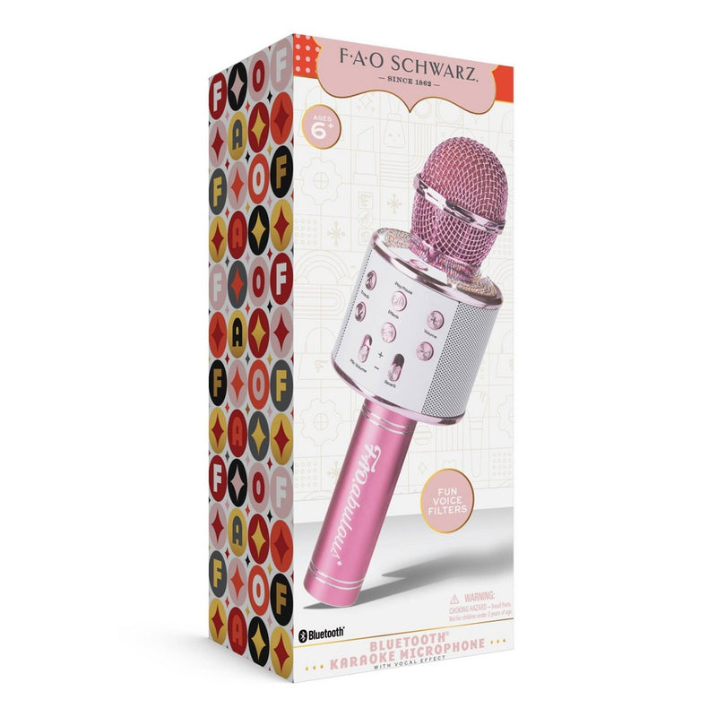 FAO Schwarz Musical Microphone Bluetooth Broadcaster