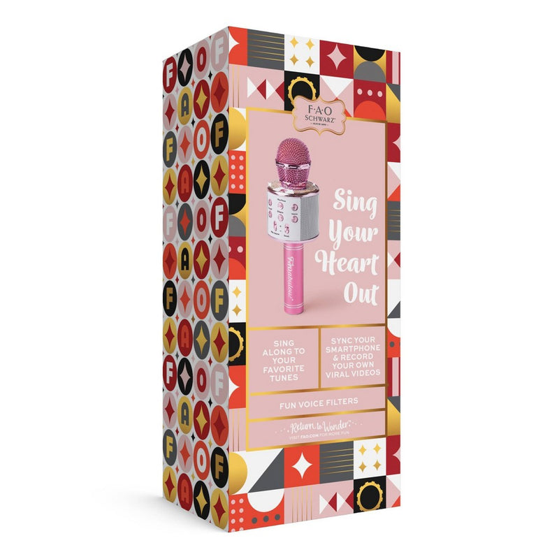 FAO Schwarz Musical Microphone Bluetooth Broadcaster