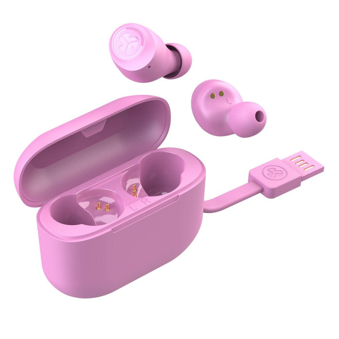 JLab Go Air POP True Wireless Bluetooth Earbuds - Pink