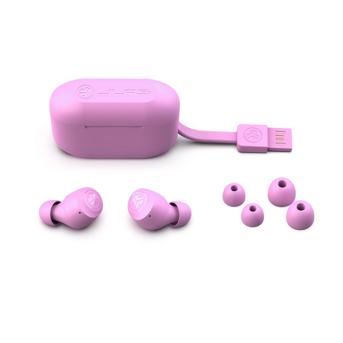 JLab Go Air POP True Wireless Bluetooth Earbuds - Pink