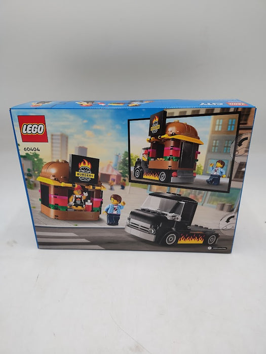 LEGO City Burger Truck Toy Building Set, Pretend Play Toy 60404 SEE DETAILS
