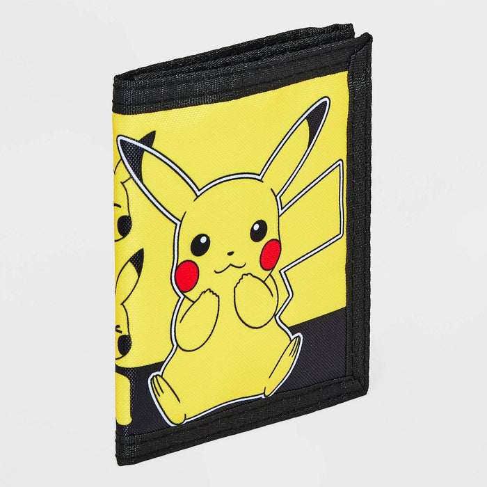 Boys' Pokemon Pikachu Wallet - Black