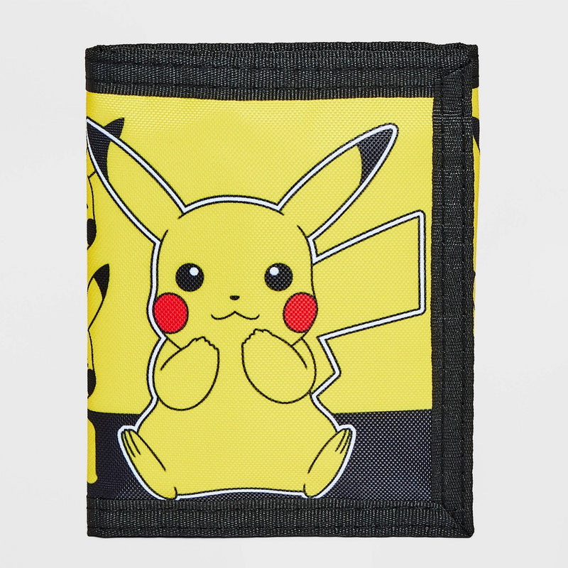 Boys' Pokemon Pikachu Wallet - Black