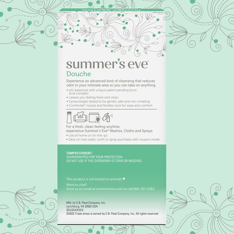 Summer's Eve Complete Clean Feminine Odor Reduction Douche - 2ct