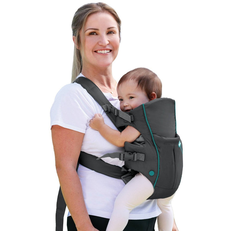 Infantino Swift Classic Baby Carrier With Pocket - Gray