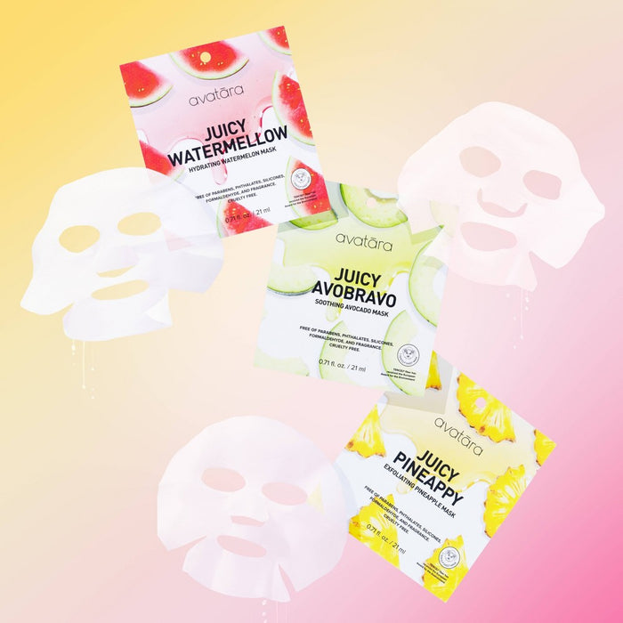 Avatara Under the Mistle-Glow Sheet Mask Gift Set - 6pc