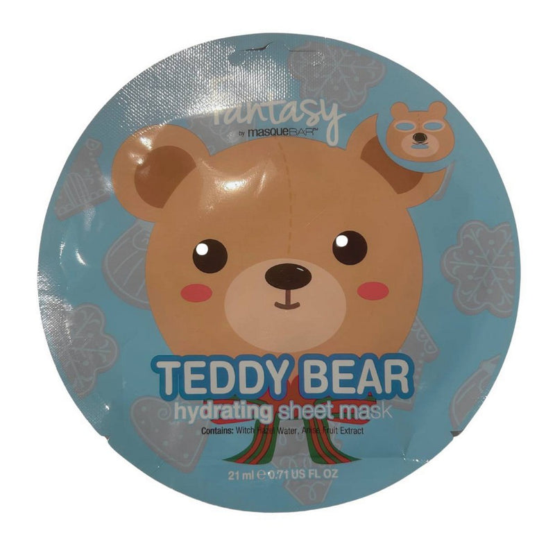 Fantasy by Masque Bar Holiday Teddy Bear Sheet Mask