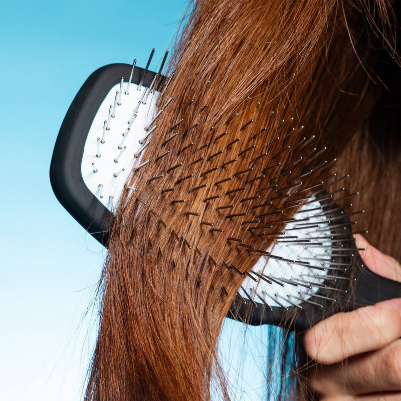 Gimme Beauty Metal Flex Detangling Hair Brush for Scalp Health