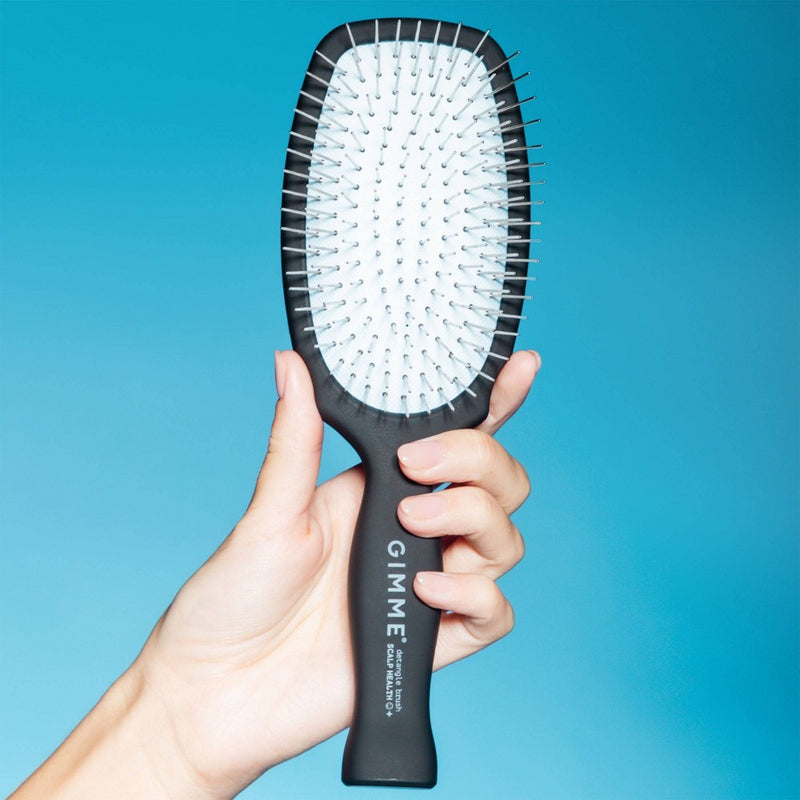 Gimme Beauty Metal Flex Detangling Hair Brush for Scalp Health