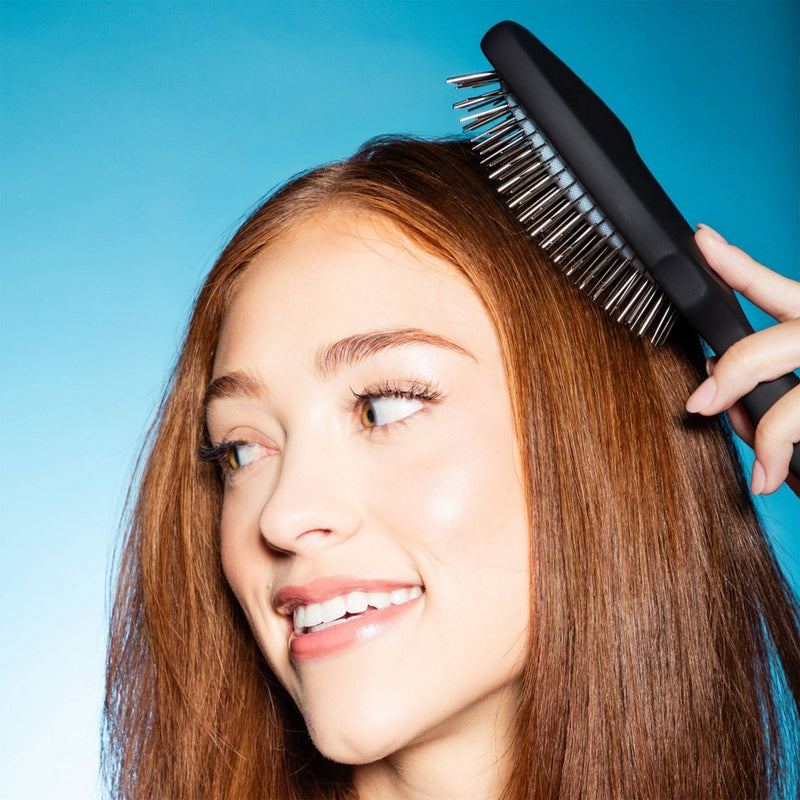 Gimme Beauty Metal Flex Detangling Hair Brush for Scalp Health
