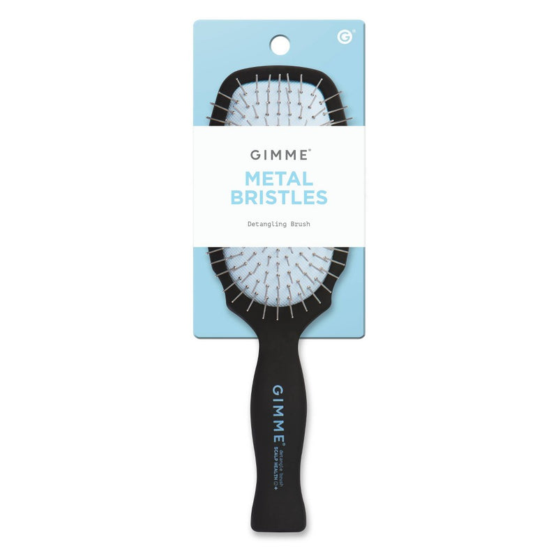 Gimme Beauty Metal Flex Detangling Hair Brush for Scalp Health
