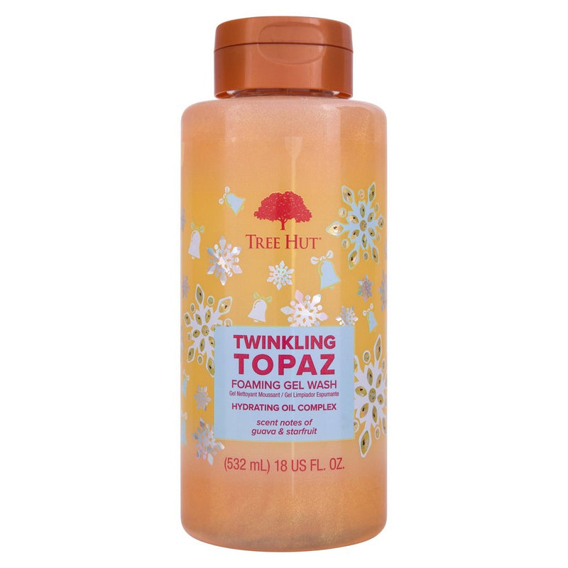 Tree Hut Twinkling Topaz Exclusive Foaming Gel Body Wash - 18 fl oz